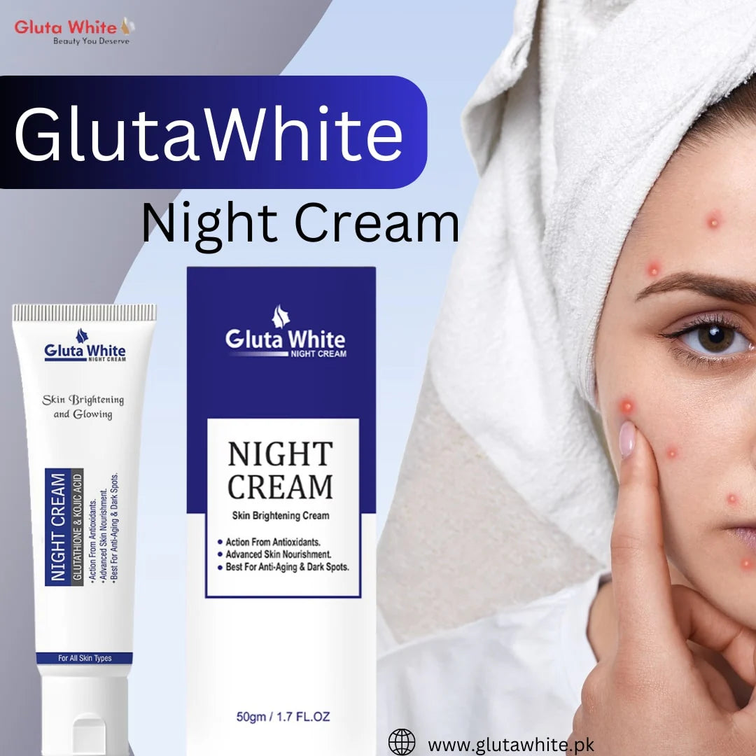 GlutaWhite Night Cream Tube ( Extra Glowing